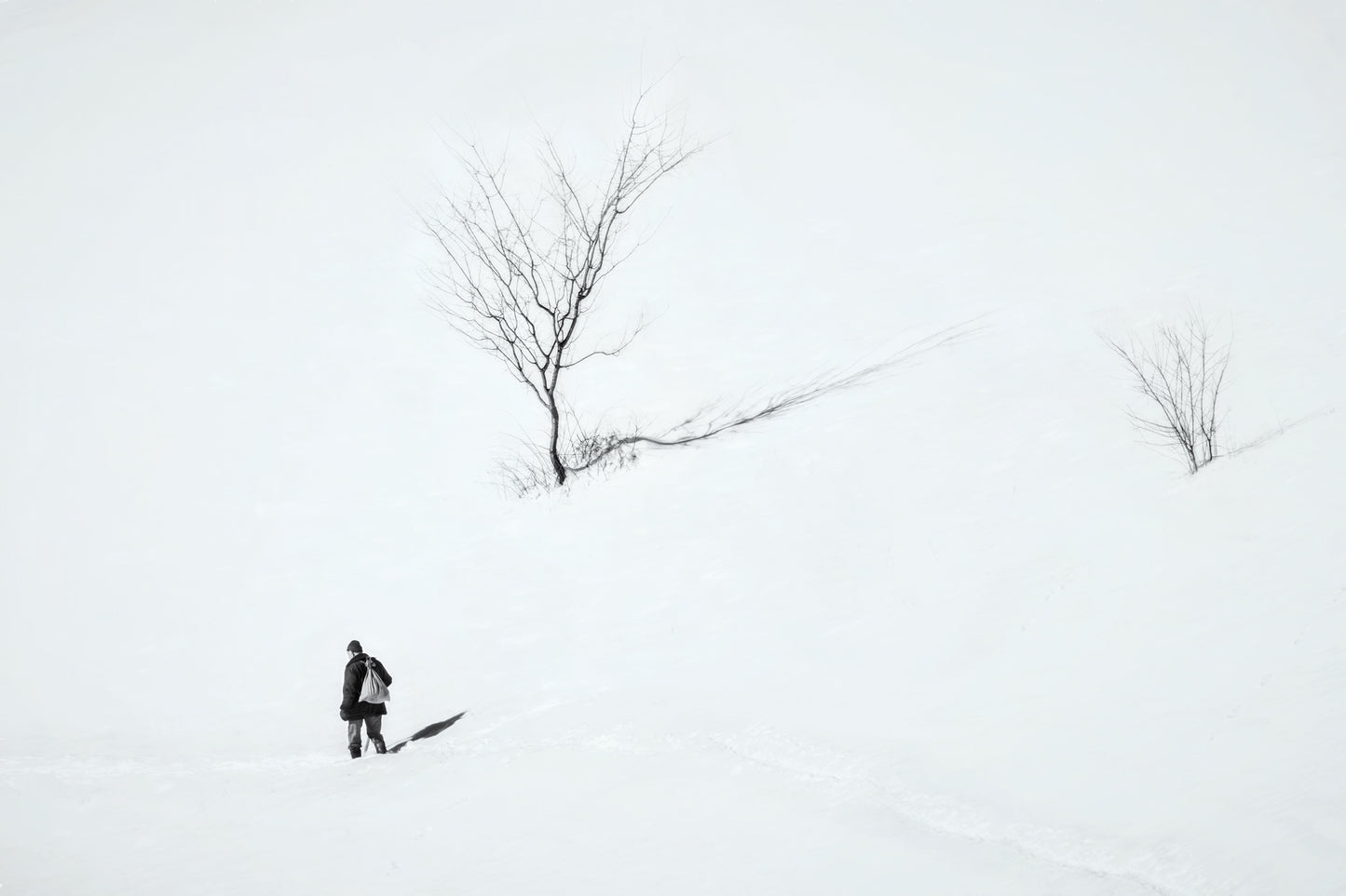 Alone on the road